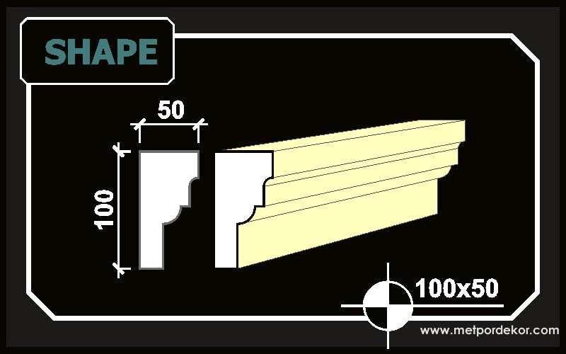 Shape Söve 10 cm x 5 cm