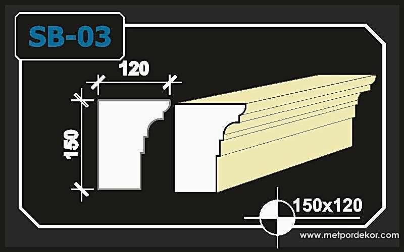 Pencere Üstü Söve Modelleri