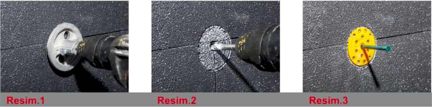 Isı Yalıtım Levhalarının Dübellenme İşleminin Detaylarla Resimli Anlatımı