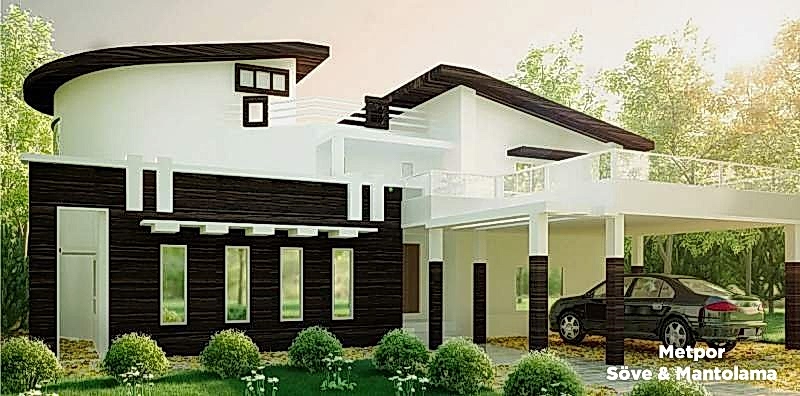 En iyi villa dış cephe kaplama örneği