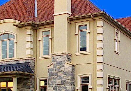 Taş görünümlü strafor dış cephe kaplaması