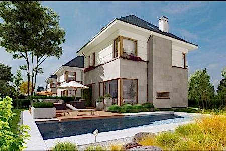 Villa dış cephe dekorasyon örnekleri