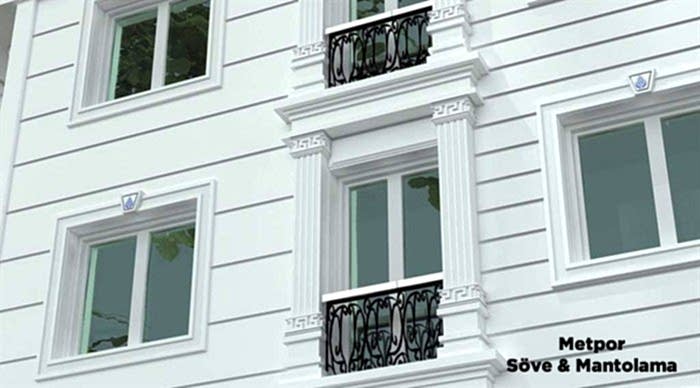 Metpor Dekor Dış Cephe Kaplama Uygulama Süreci
