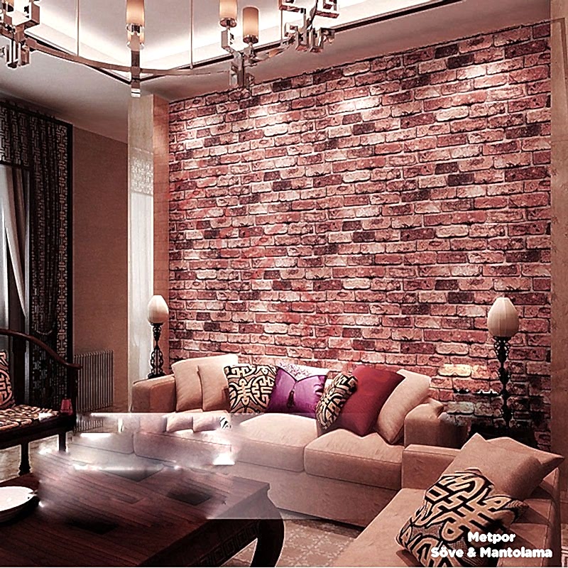 Metpor Tugla Desenli Dış Cephe Kaplama Paneli