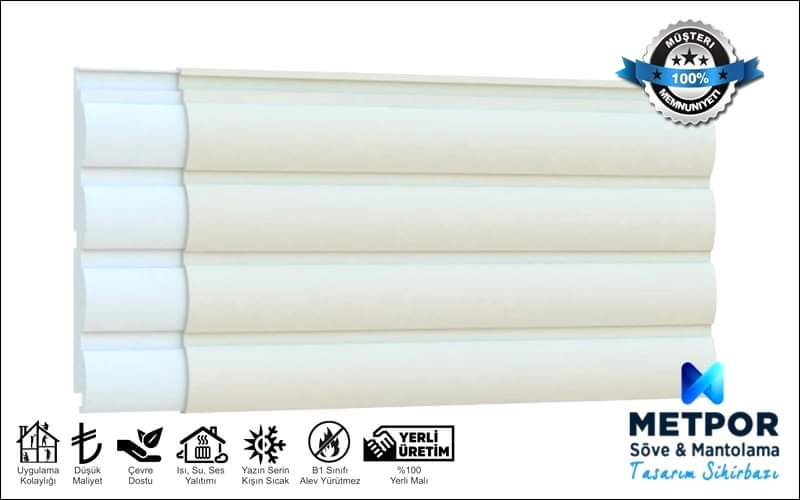 5 cm Dış Cephe Kaplama Paneli, 5 cm Isı Yalıtım Levhaları