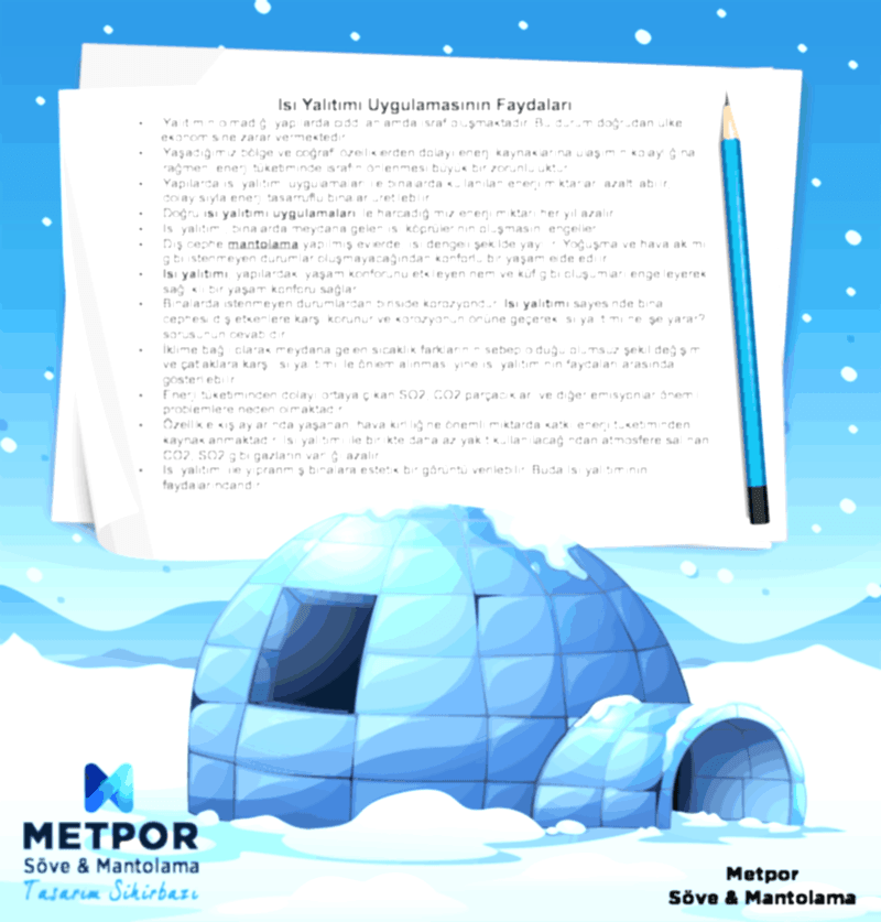 Isı Yalıtım Uygulama Yöntemleri