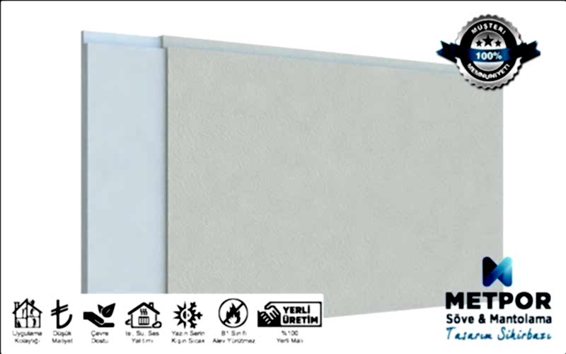Dış Cephe Kaplama İçin Doğru Seçim: Strafor Köpük Yalıtım ve Mantolama Paneli 3 cm